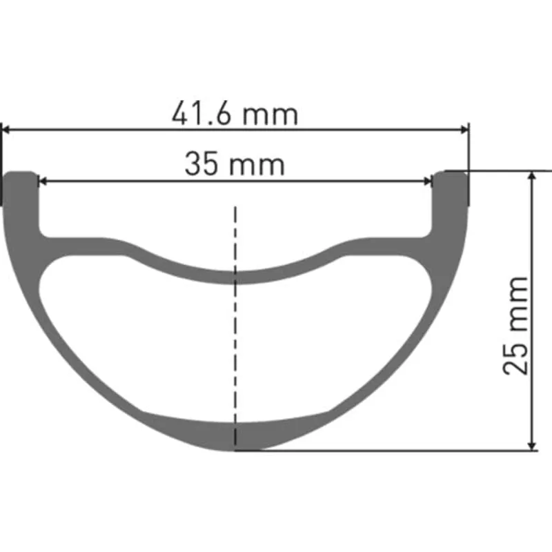 DT SWISS HXC15 27.5x35 BOOST Rear wheel in Black 12x148mm-1