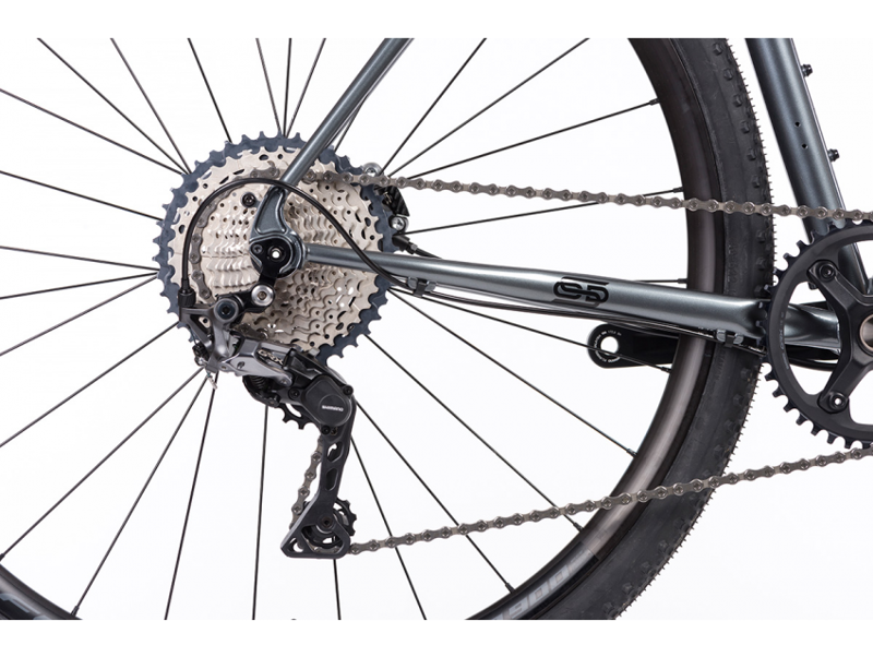 NO Orro Terra Steel GRX600 RR9 Gravel Bike 2023 in Graphite Sheen-5