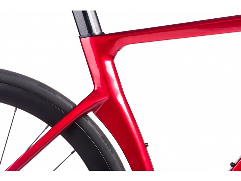 Orro Signature Venturi STC Ultegra-Di2 Airbeat Road Bike 2023 in Candy Red-2