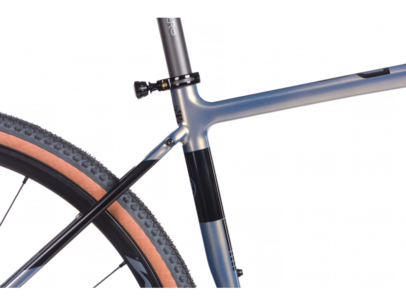 Orro Terra C 105 Di2 RR9 Carbon Gravel Bike 2023 in Radiant Steel Gloss-3