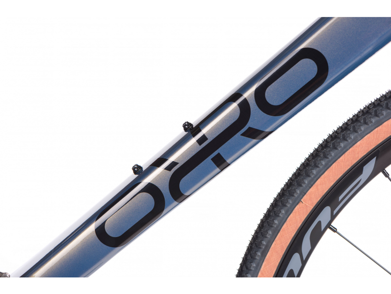 Orro Terra C 105 Di2 RR9 Carbon Gravel Bike 2023 in Radiant Steel Gloss-2