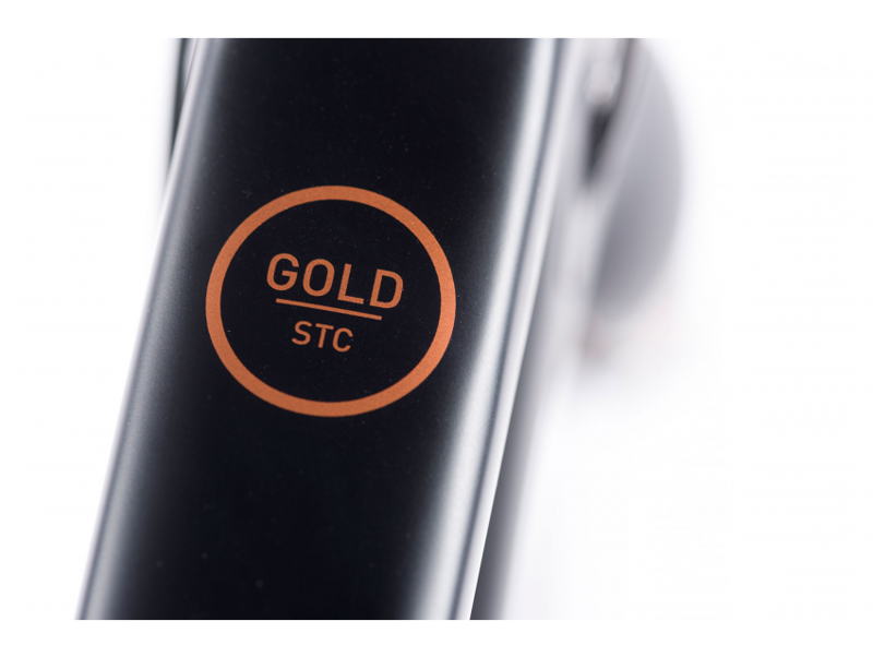 Orro Gold STC Ultegra R500 Limited Edition Road Bike 2023 in Satin Black/Signature Rose Gold-3