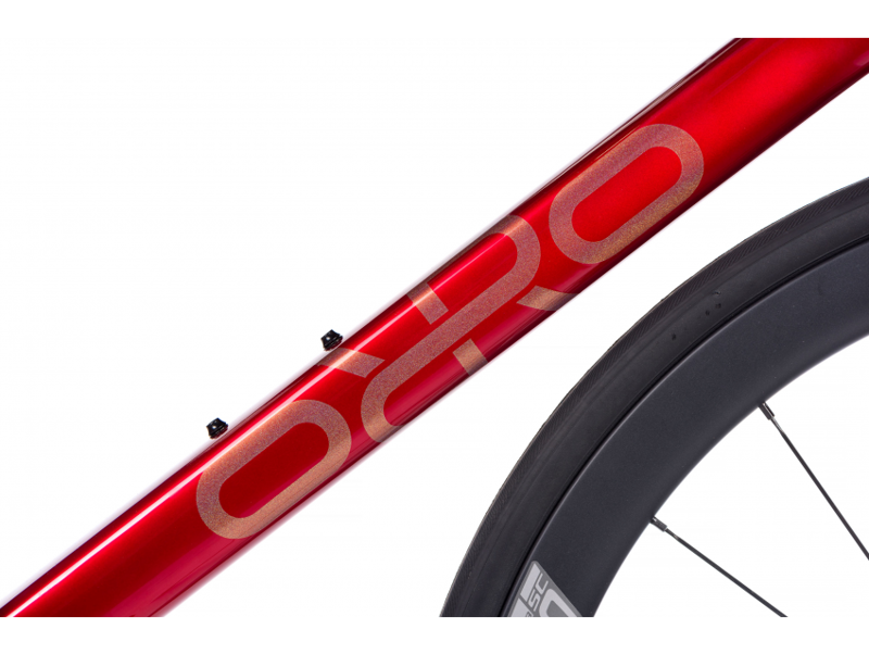 Orro Gold STC 105 Di2 Road Bike 2024 in Flame Red-1