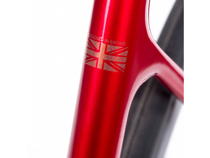 Orro Gold STC 105 Di2 Road Bike 2024 in Flame Red-2