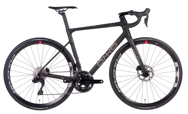 Orro Gold STC 105 Di2 Road Bike 2024 in Stealth Black