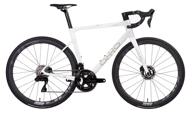 ONE OFF Orro Gold STC Dura Ace Zipp Road Bike Large 2024 in White