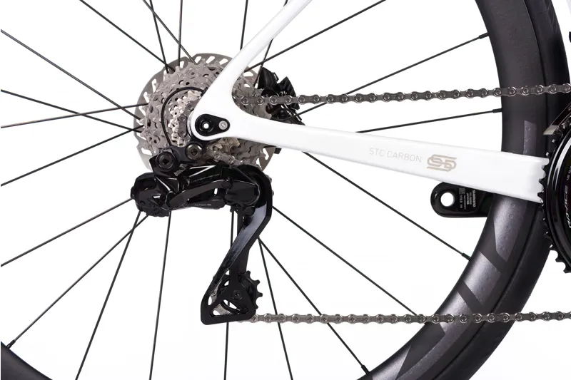 ONE OFF Orro Gold STC Dura Ace Zipp Road Bike Large 2024 in White-3