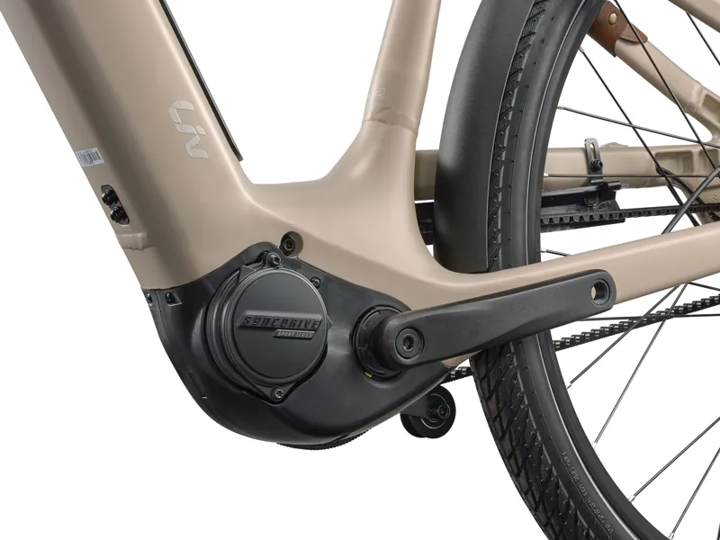 Liv Allure E+ 1 Electric Hybrid Bike 2026 in Sunset Ivory-6