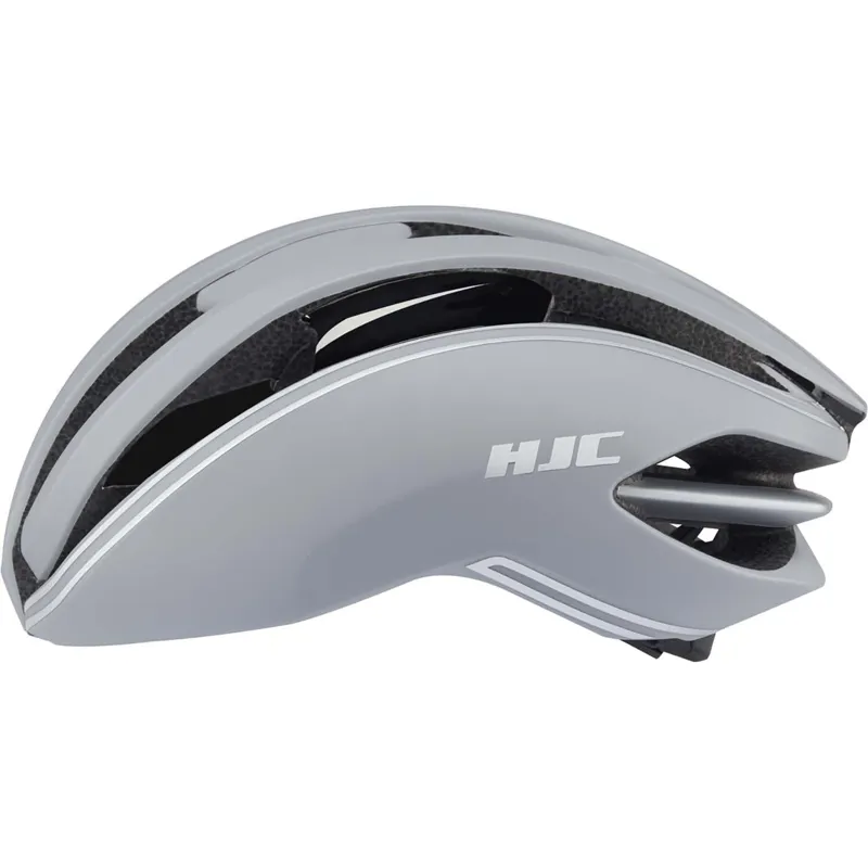 HJC Ibex 2.0 Road Helmet in Matt Grey Silver Line -1