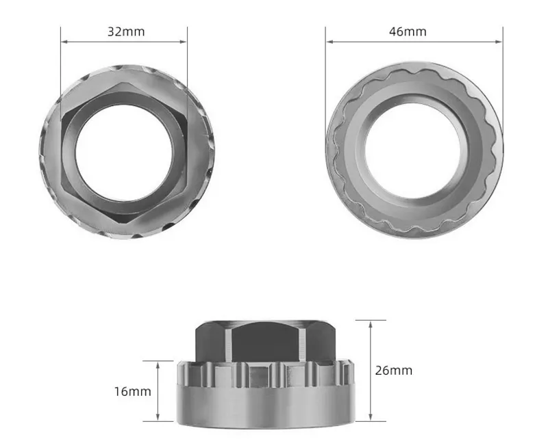 Icetoolz 2741 Direct Mount Chainring Lock Ring Tool-2