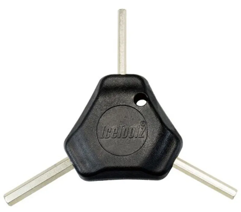 IceToolz Y-Wrench Hex 4/5/6mm in Silver