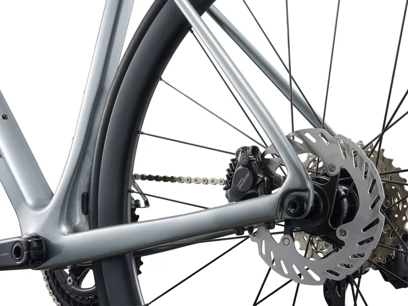 Giant TCR Advanced Pro 1 Di2 Road Bike 2026 in Tech Silver-2