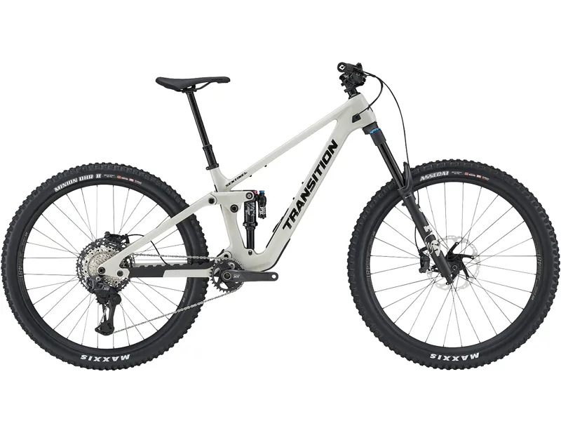Transition Sentinel Carbon XT Di2 Mountain Bike 2027 in Glacier White