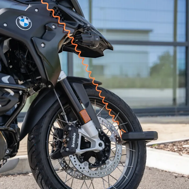 HIPLOK DX1000 D Lock with HIPLOK A1000 Wall + Ground Anchor and Hiplok XL Maximum Security-6