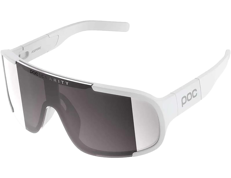 POC Aspire in Hydrogen White/Clarity Road/Sunny Silver