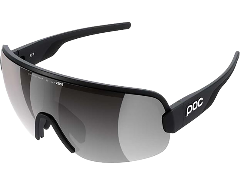 Balfes Bikes POC Aim in Uranium Black/Clarity Road/Sunny Silver | Free postage over £30, £10 off first order, price match & 0% finance.