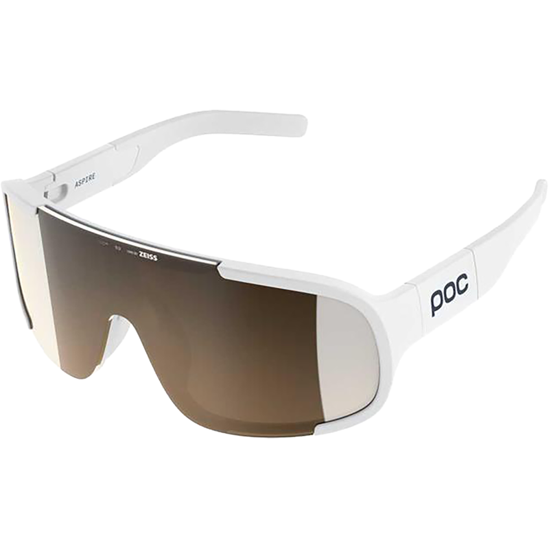 Balfes Bikes POC Aspire Sunglasses in Hydrogen White/Clarity Road | Free postage over £30, £10 off first order, price match & 0% finance.