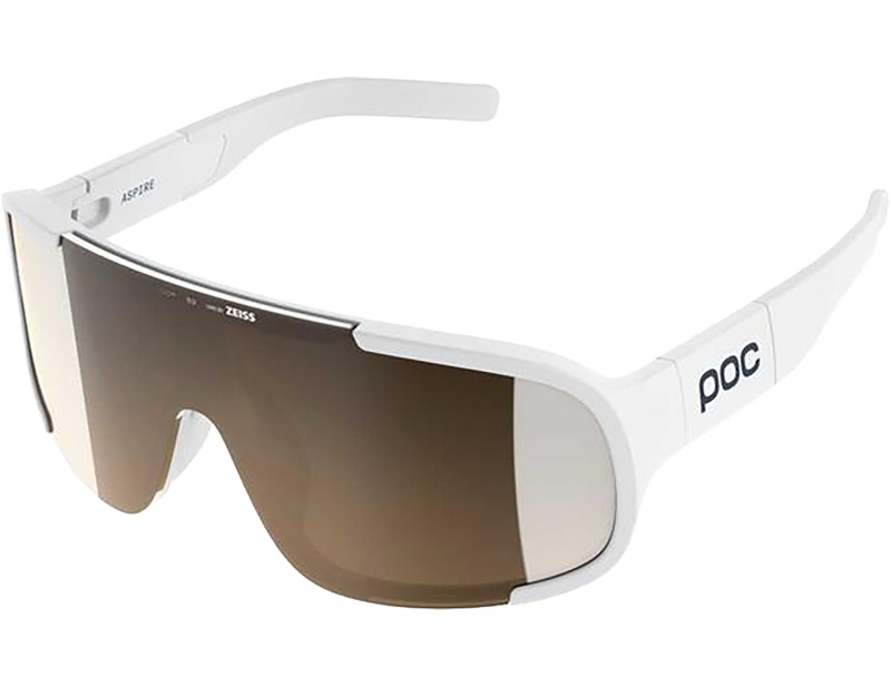 POC Aspire in Hydrogen White/Clarity Trail /Partly Sunny Silver