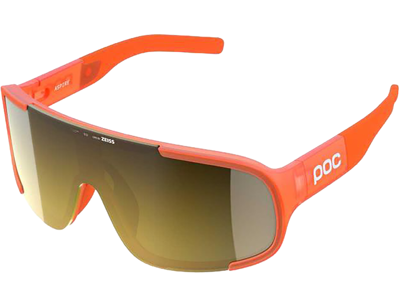 POC Aspire in Fluo. Orange Translucent/Clarity Road/Partly Sunny Gold