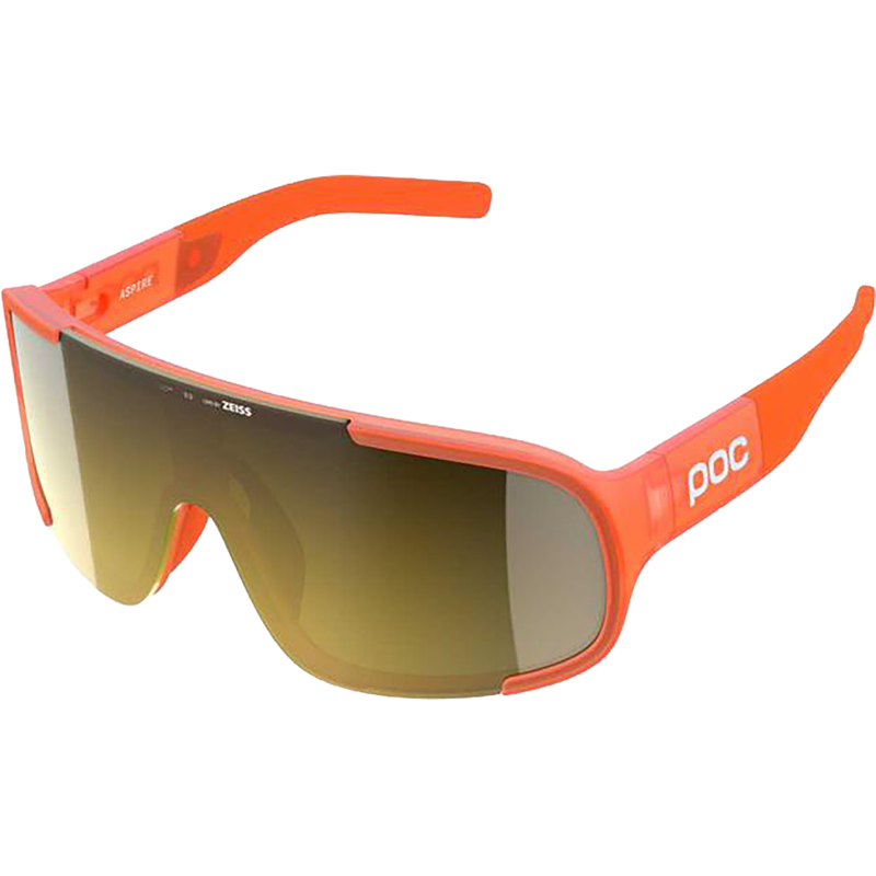 Balfes Bikes POC Aspire in Fluo. Orange Translucent/Clarity Road/Partly Sunny Gold | Free postage over £30, £10 off first order, price match & 0% finance.