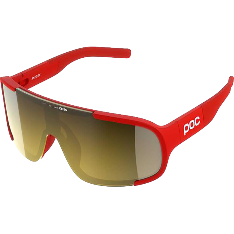 Balfes Bikes POC Aspire in Prismane Red/Clarity Road/Partly Sunny Gold | Free postage over £30, £10 off first order, price match & 0% finance.