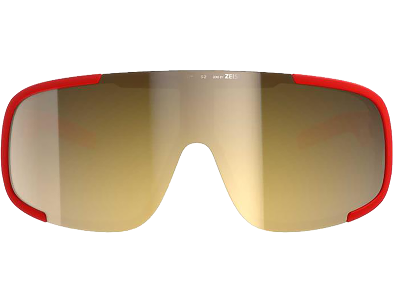POC Aspire Sunglasses in Prismane Red/Clarity Road/Partly Sunny Gold-1
