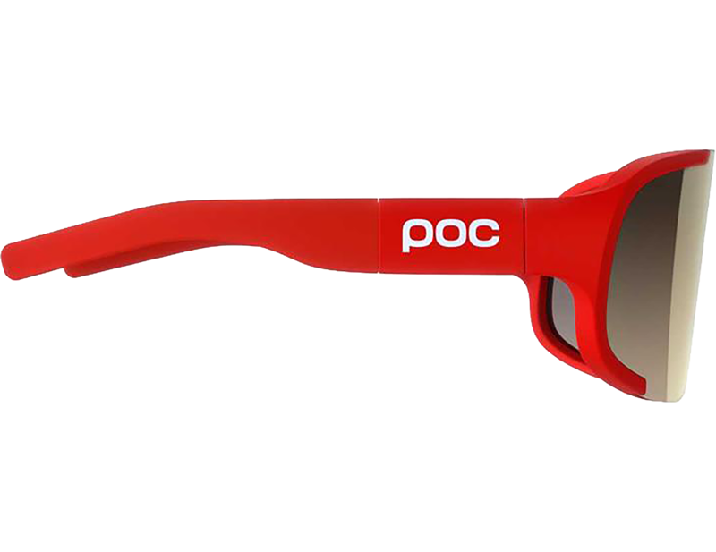 POC Aspire Sunglasses in Prismane Red/Clarity Road/Partly Sunny Gold-2