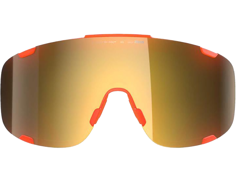 POC Devour + in Fluo. Orange Translucent/Clarity Road/Partly Sunny Gold-2