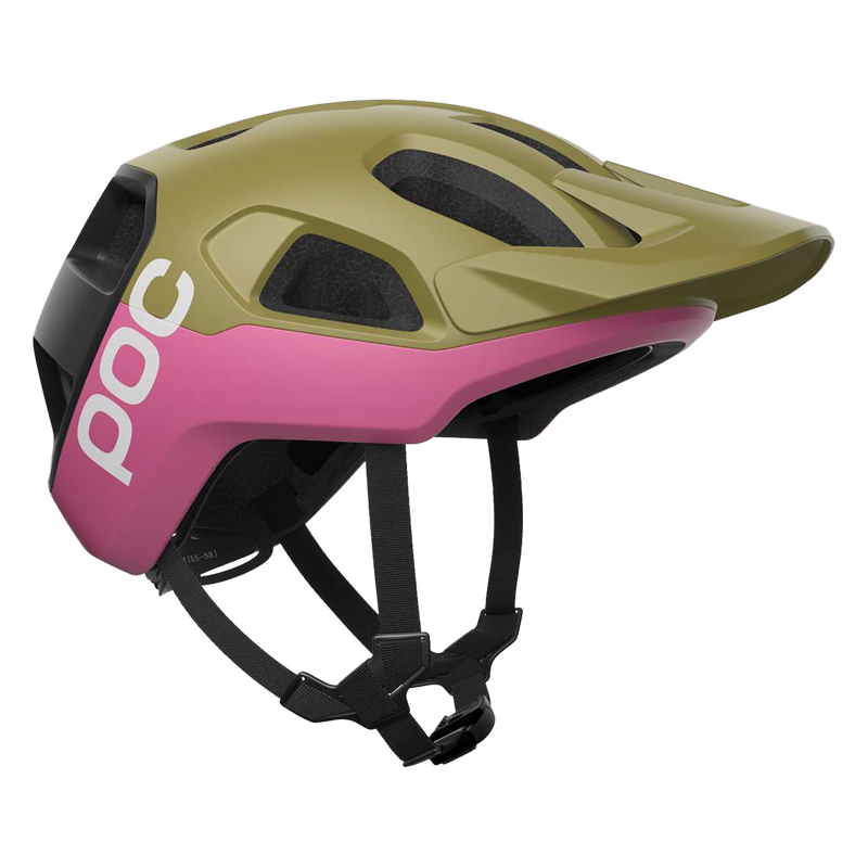 Balfes Bikes POC Cularis in Olivine Green Matt/Thulite Pink Matt | Free postage over £30, £10 off first order, price match & 0% finance.