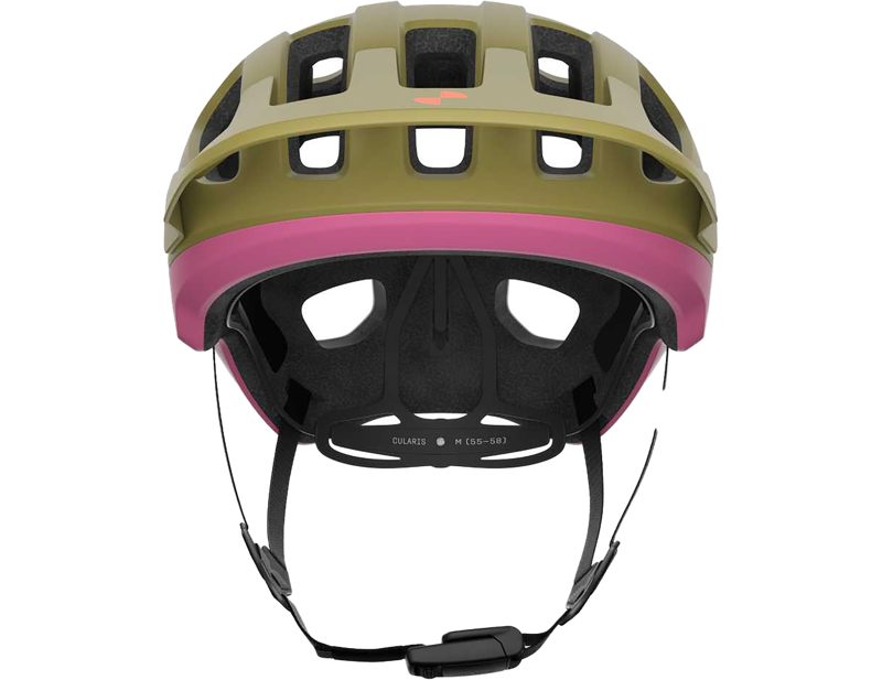 POC Cularis in Olivine Green Matt/Thulite Pink Matt-1