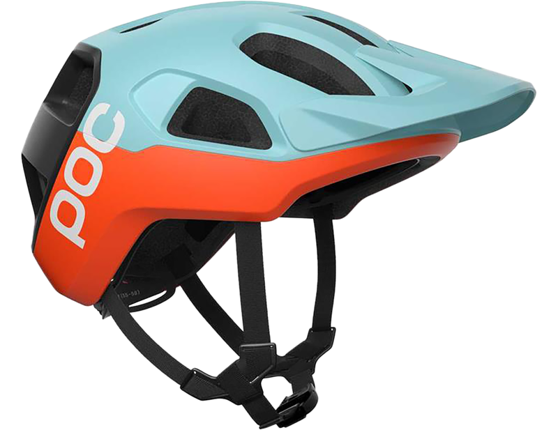 POC Cularis in Indicolite Blue Matt/Carnelian Orange Matt