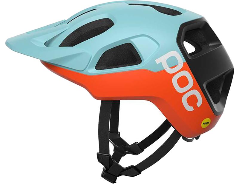 POC Cularis in Indicolite Blue Matt/Carnelian Orange Matt-3