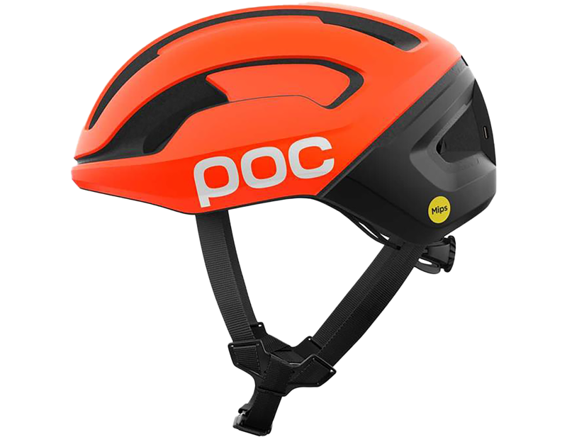 POC Omne Beacon MIPS in Fluorescent Orange Matt/Uranium Black Matt-3