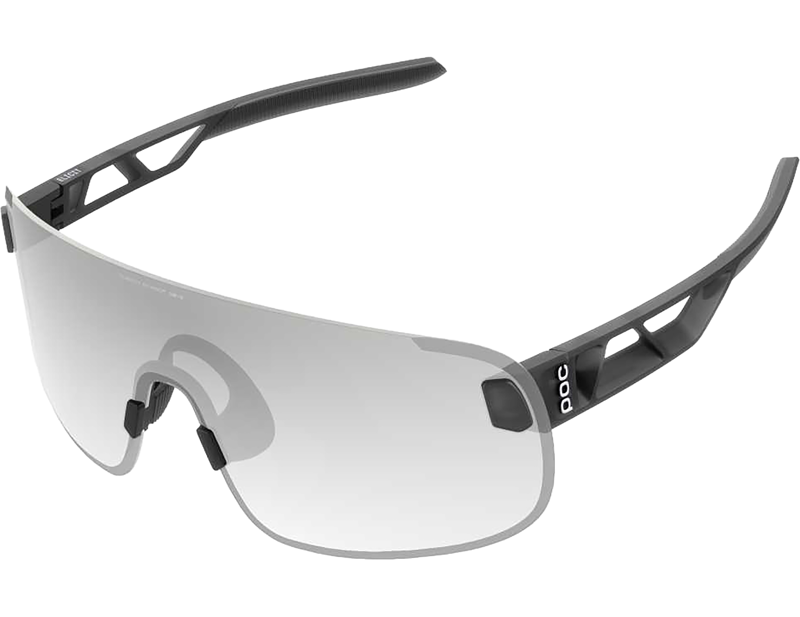 POC Elicit Photochromic in Translucent Black/Clarity Photochromic/Changeable Grey