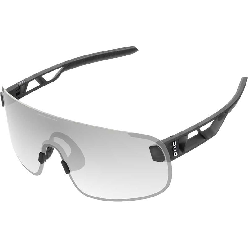 Balfes Bikes POC Elicit Photochromic in Translucent Black/Clarity Photochromic/Changeable Grey | Free postage over £30, £10 off first order, price match & 0% finance.