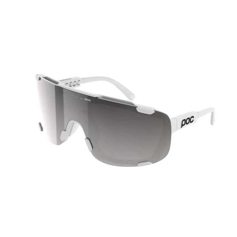 POC Devour Mid in Hydrogen White/Clarity Road/Sunny Silver