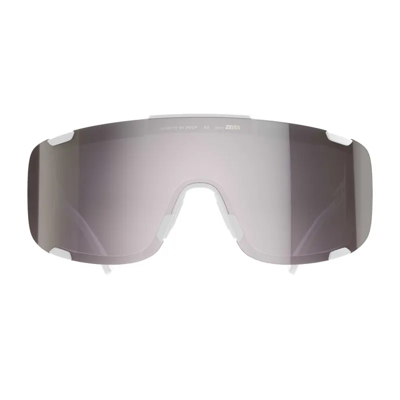 POC Devour Mid + in Hydrogen White/Clarity Road/Sunny Silver-1