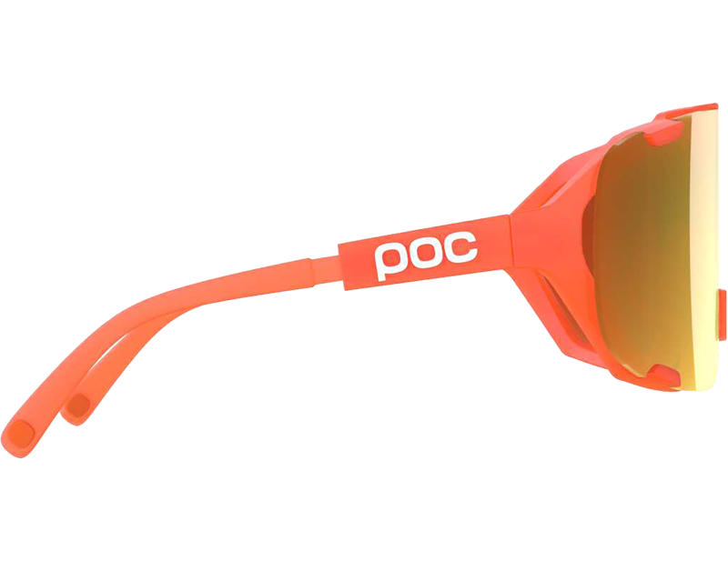 POC Devour Mid in Fluo. Orange Translucent/Clarity Road/Partly Sunny Gold-2