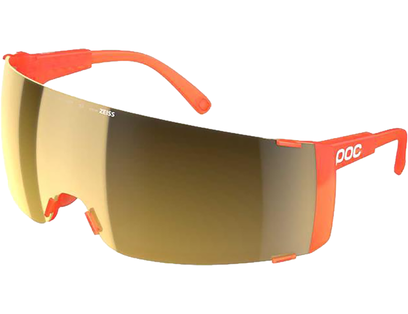 POC Propel in Fluorescent Orange Translucent/Clarity Road/Sunny Gold