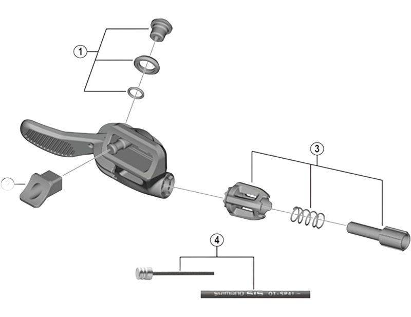 Balfes Bikes Shimano SL-MT800-IL cable fixing bolt unit | Free postage over £30, £10 off first order, price match & 0% finance.