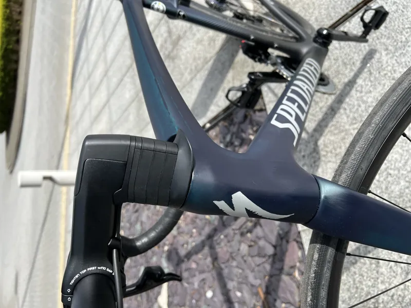 Specialized Tarmac SL7 Comp SRAM Rival eTap Road Bike 2023 in Teal/Black/Silver-7