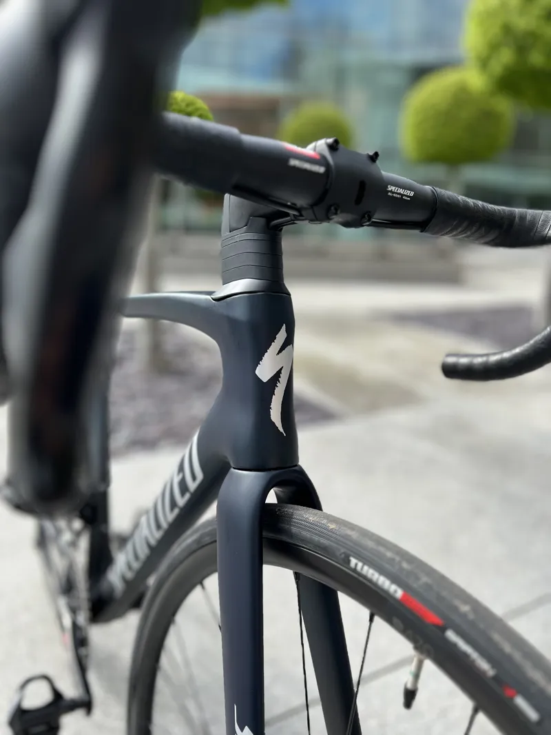 Specialized Tarmac SL7 Comp SRAM Rival eTap Road Bike 2023 in Teal/Black/Silver-9