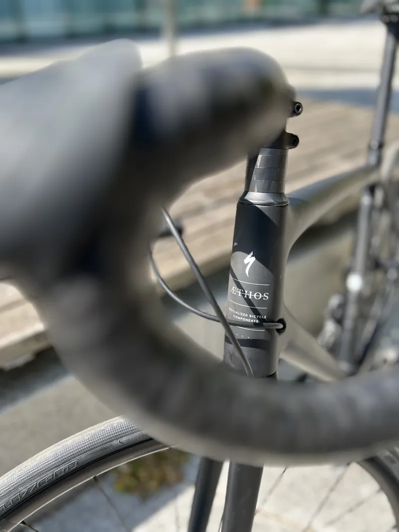 Specialized Aethos Comp Rival eTap AXS Carbon Road Bike 2023 in Black-8