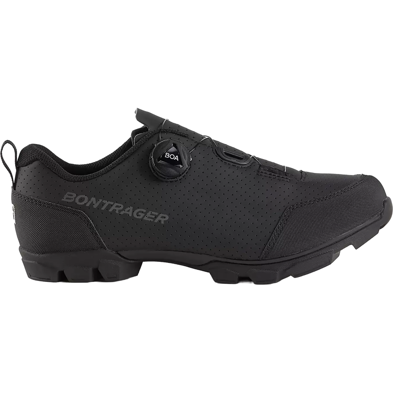 Balfes Bikes Bontrager Evoke Mountain Bike Shoe in Black | Free postage over £30, £10 off first order, price match & 0% finance.