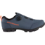Bontrager Evoke Mountain Bike Shoe in Battleship Blue/Orange