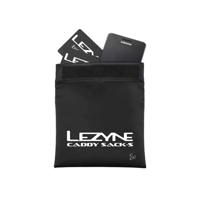 Lezyne Caddy Sack in Black/Grey-3