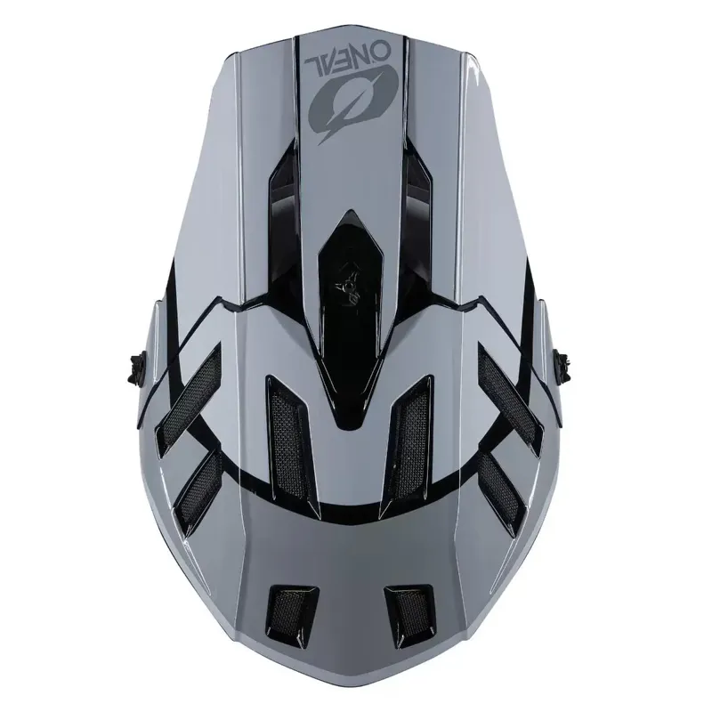 O'Neal Backflip Strike Full Face MTB Helmet in Black and Grey-1