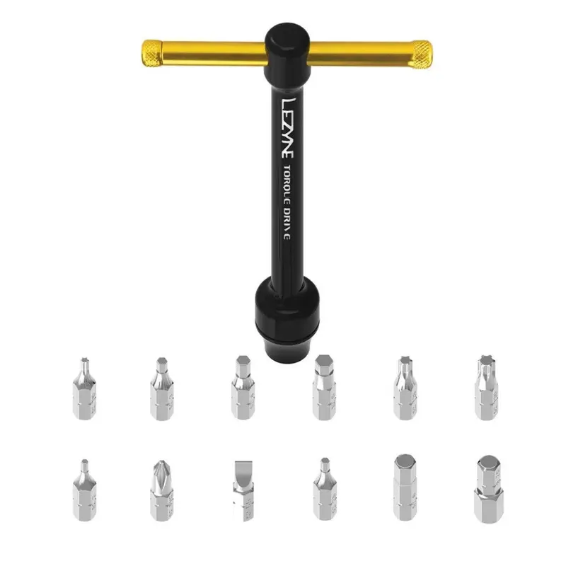 Lezyne Torque Drive in Black/Nickel Black-1