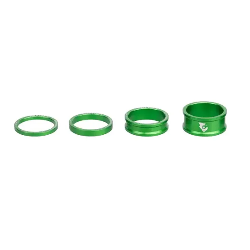Wolf Tooth Precision Headset Spacers Kit in Green