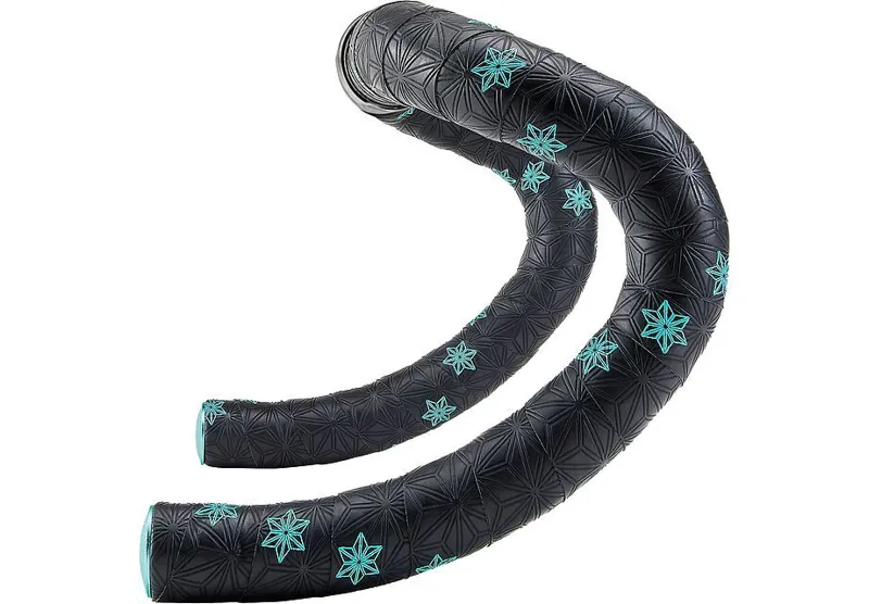 Supacaz Super Sticky Kush Galaxy Handlebar Tape Celeste Print/Celeste